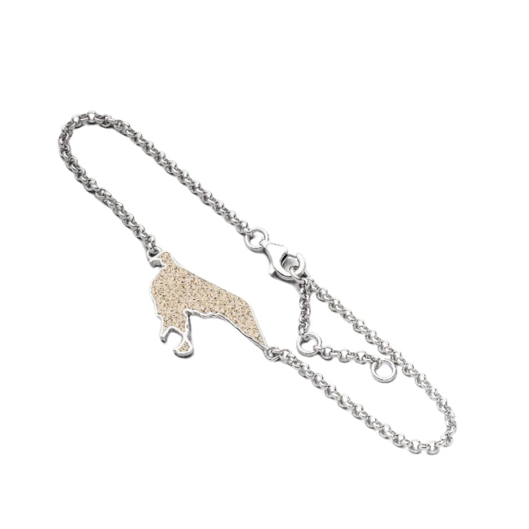 Armband "Borkum" Strandsand