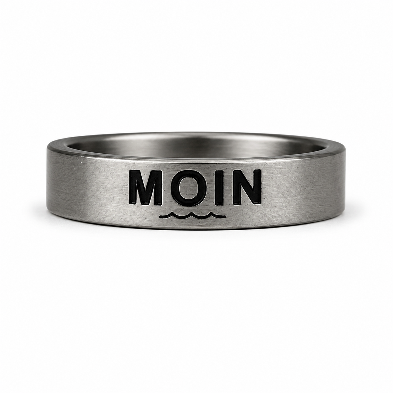 Borkum MOIN Ring 5,5 mm – Edelstahl | Partnerring