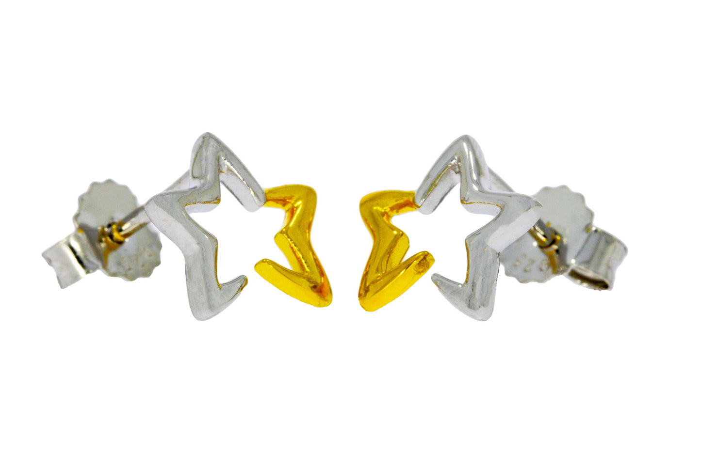 Stern Kette mit passenden Ohrstecker