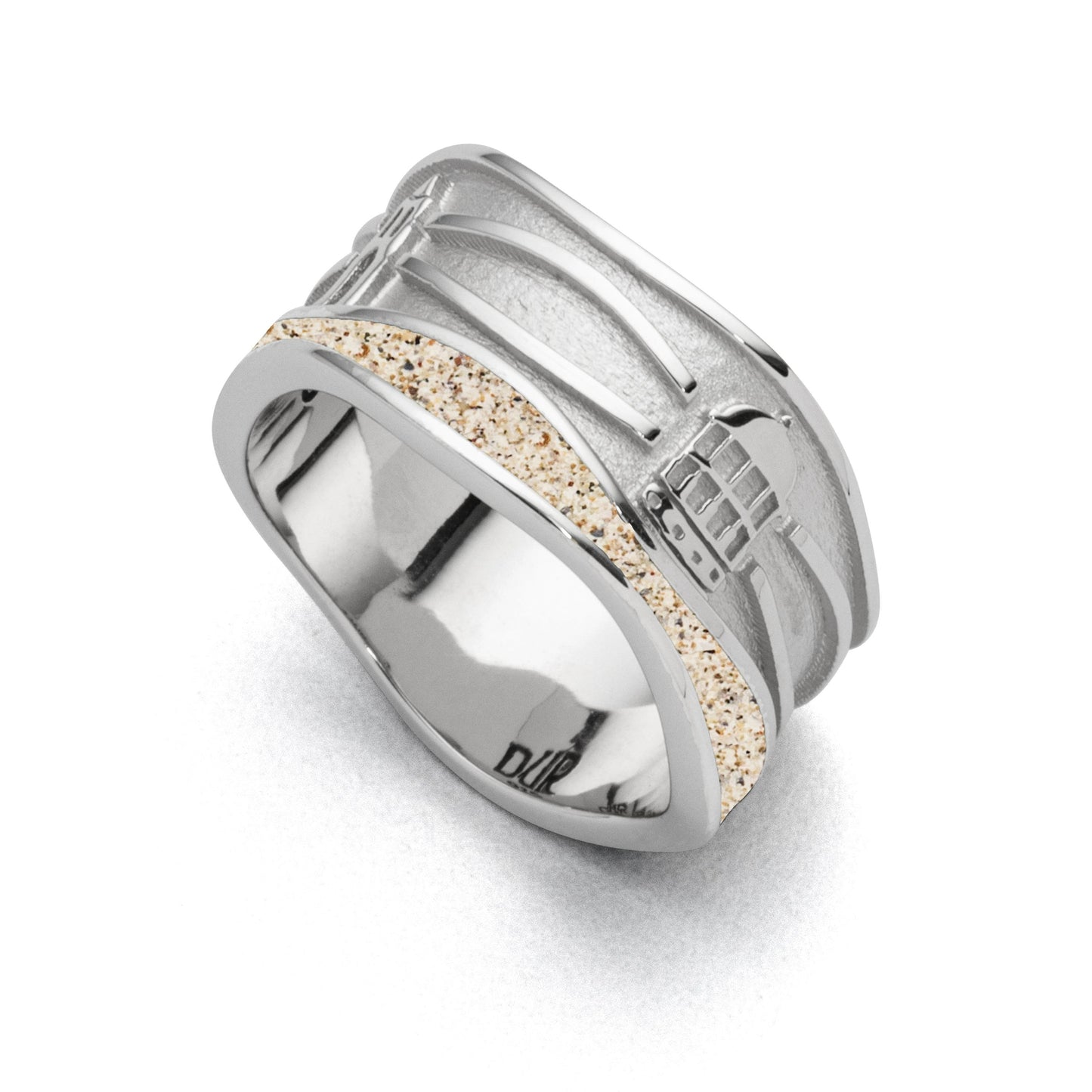 Ring Strandwellen "Borkum" Strandsand