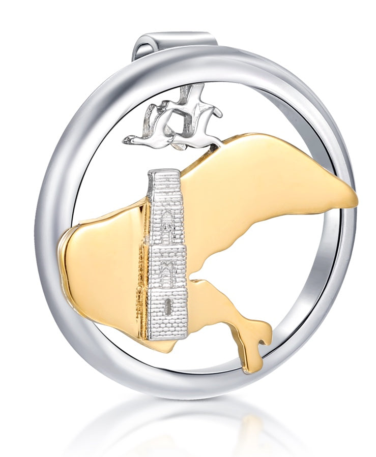 Borkum Anhänger mit altem Leuchtturm