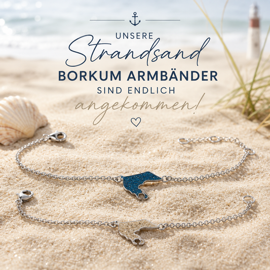 Borkum Armband mit Strandsand