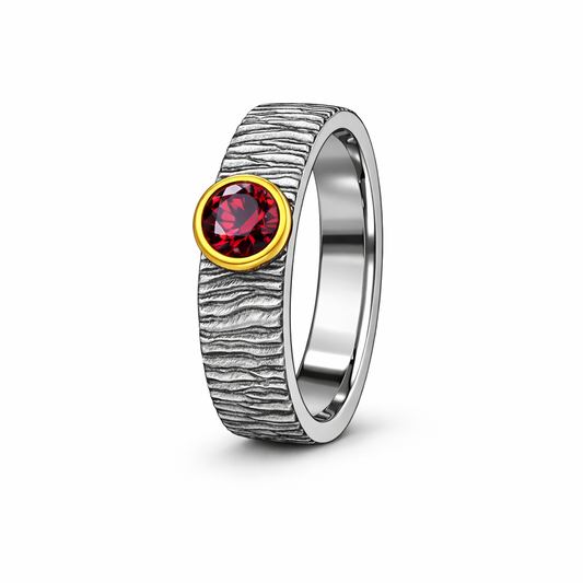 Gezeitenring – Roter Granat