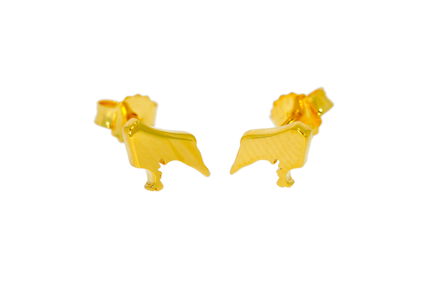 Borkum Inselsilhouetten Ohrstecker